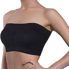 Brachy Half Coverage Lightly Padded All Day Comfort Seamless Rapid Dry Bandeau Tube Bra (Copy)