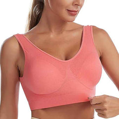 Pack Of 2 Womens Fashion Sports Bra | Seamless, Padded, Non-Wired Gym & Yoga Bra | High Support, Comfortable Everyday Bralette