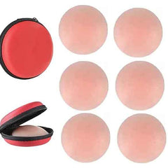 (Pack Of 3 Set )Pasties For Women Nipple Covers Reusable Adhesive Silicone Covers
