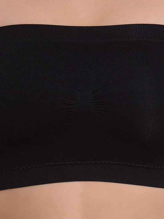 Brachy Half Coverage Lightly Padded All Day Comfort Seamless Rapid Dry Bandeau Tube Bra (Copy)