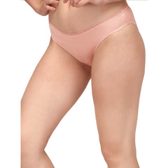 SOIE Woman - COTTON SPANDEX LOW RISE LACE BRIEF (PACK OF 2) - Panty -for Women