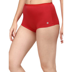 SOIE Woman - High Rise Full Coverage Cotton Spandex Boyshorts (Pack of 2) - Panty -for Women