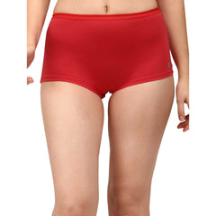 SOIE Woman - High Rise Full Coverage Cotton Spandex Boyshorts (Pack of 2) - Panty -for Women