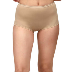 SOIE Woman - High Rise Full Coverage Cotton Spandex Boyshorts (Pack of 2) - Panty -for Women