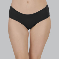 SOIE Woman - Mid Rise High Coverage Solid Colour Cotton Stretch Brief Panty (Assorted Pack of 3) - Panty -for Women