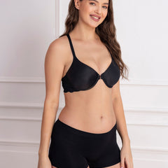 Front Open Padded Underwired T-Shirt Bra