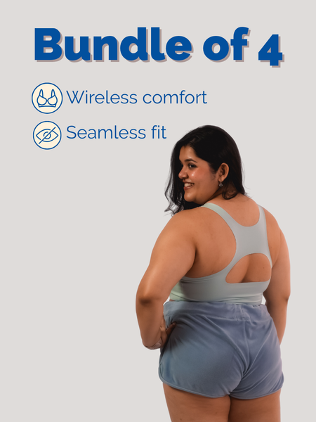 Fursat Wireless Bras for Daily Use | Bundle of 4 | Tilt Intimates