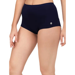 SOIE Woman - High Rise Full Coverage Cotton Spandex Boyshorts (Pack of 2) - Panty -for Women