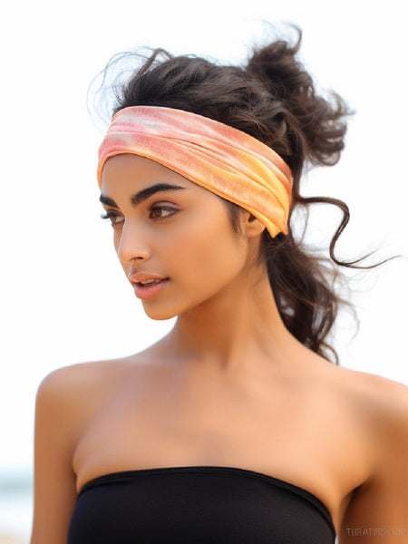 Tie Dye Hairbands Pack of 3 : Blaze Mix
