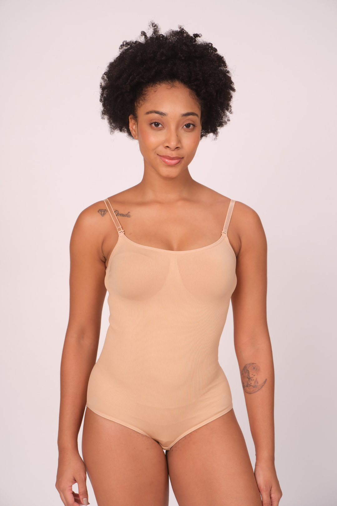 Munns & Mars Bodysuit - Beige