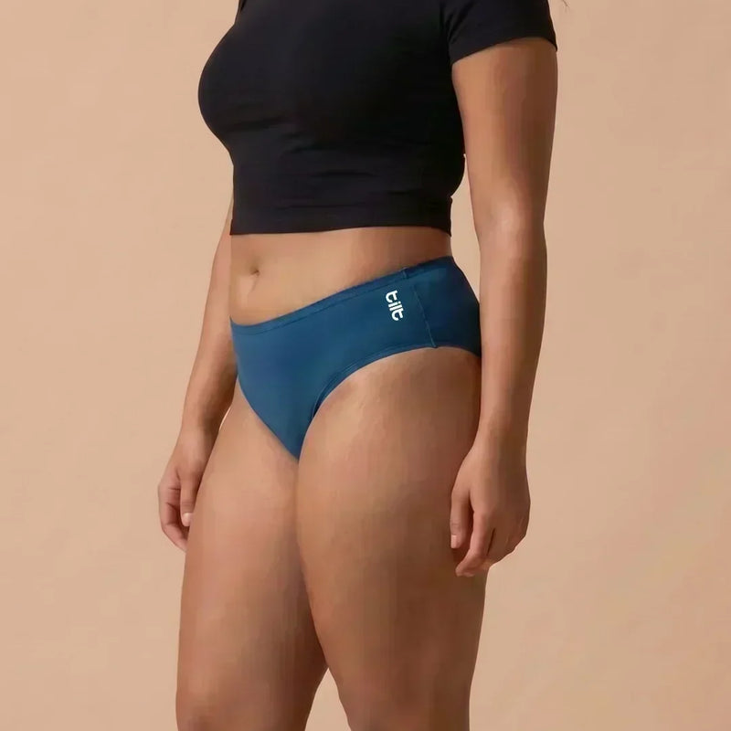 3 Pack - Blue Bamboo Absorbent Underwear