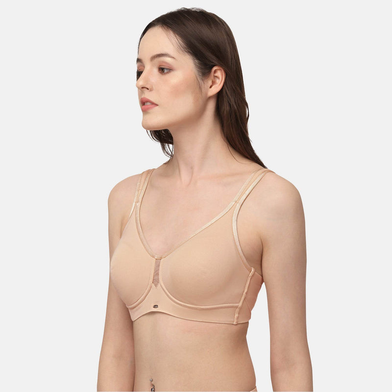 SOIE Woman - Full Coverage Minimizer Non Padded Non Wired Bra - Bra -for Women