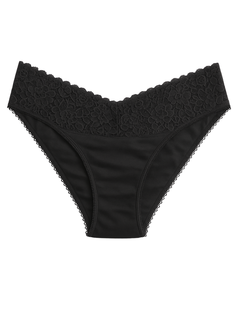Mid Waist Bikini Panty