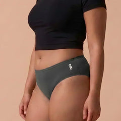 5 Pack - Grey Bamboo Absorbent Underwear
