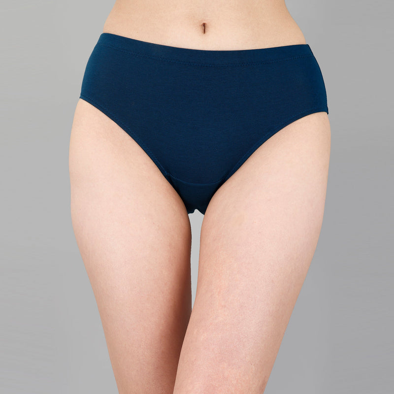 High Rise Full Coverage Cotton Hipsters – Pack of 3