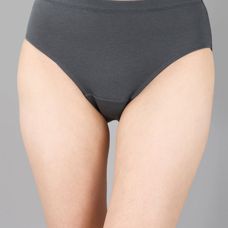 High Rise Full Coverage Cotton Hipsters – Pack of 3