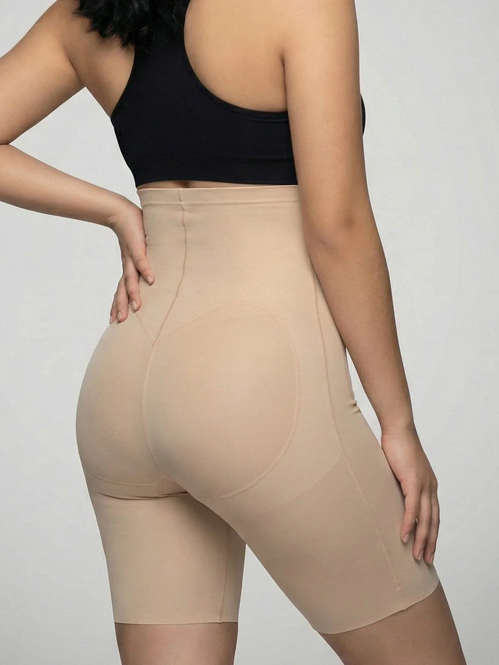 Tummy & Thigh Shaper Shorts -  Nude Color (Medium Compression)