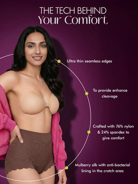 Cleavage Bra X Shaper Brief