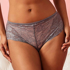 Women's Lace Mid-Rise Hipster Panty