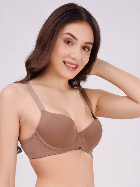 SOIE Woman - Medium Coverage Padded Wired T-shirt Bra - Bra -for Women