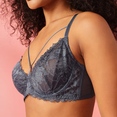 Non-Padded Underwired Lace Bra & Panty Set