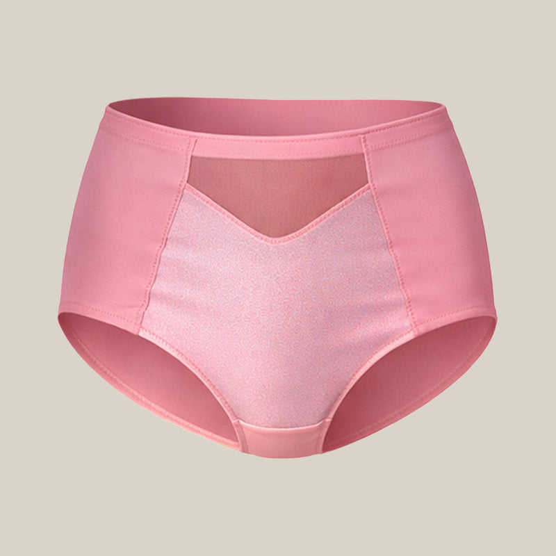 MAROON Rise Luxe Find My Skin Tone Nylon Elastane High Rise Briefs Soft Stretchy Full Coverage High Waist Hold Zero Roll Grip Vanishing Waistband Hipster Pack of 2 Panty Combo