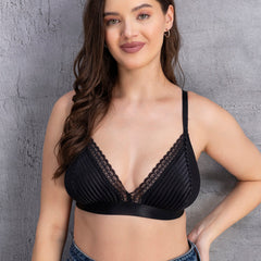 Velvet Bralette Non-Padded Non-Wired Bra