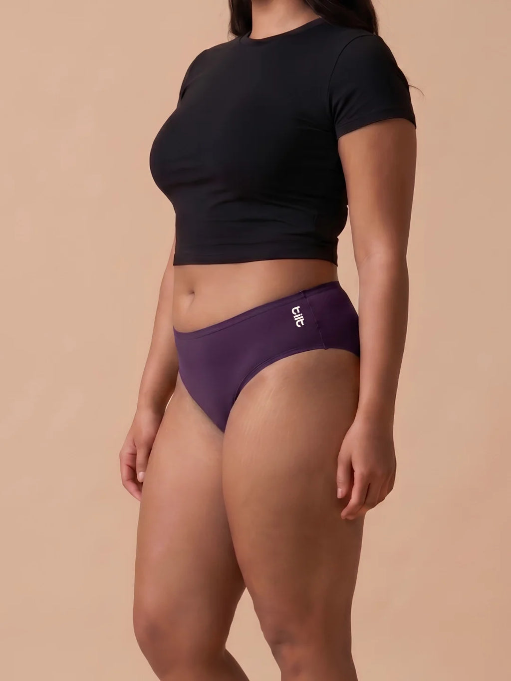 2 Pack - Violet Bamboo Absorbent Underwear
