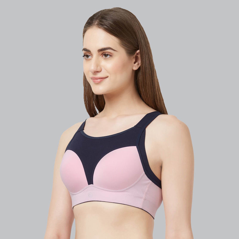 SOIE Woman - Extreme Coverage High Impact Lightly Padded Non Wired Sports Bra - Sports Bra -for Women