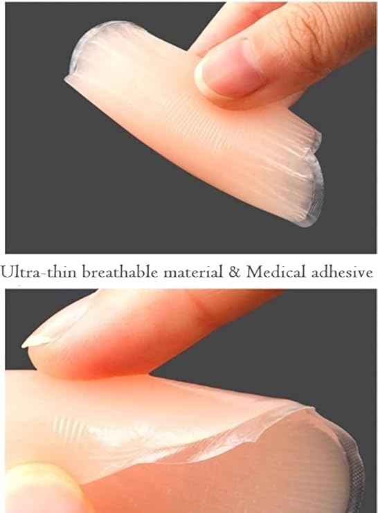 (Pack Of 1 Set)Women's & Girls Adhesive Reusable Silicone Nipple Cover Bra Pad Cover Pasties