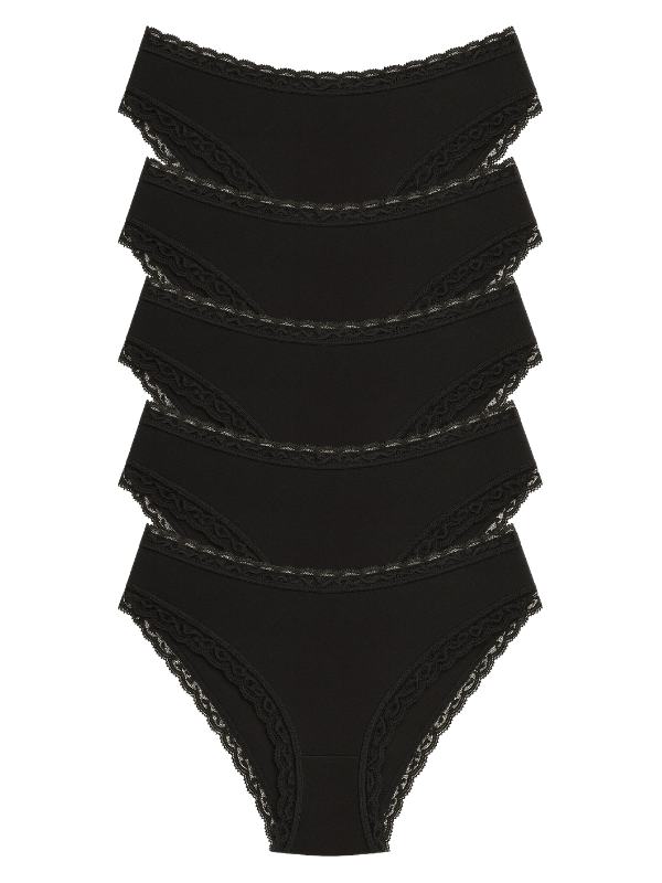 High Waist Bikini (With Lace) - Pack of 5