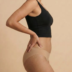 5 Pack - Beige Low-waist Seamless Underwear