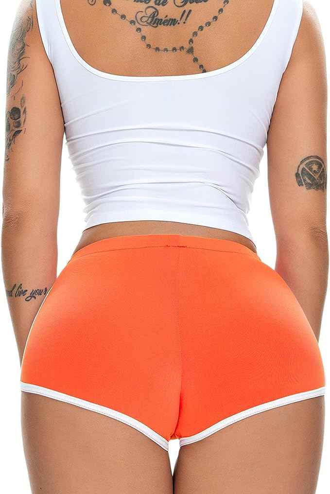 Plus Size for Women Cotton Shorts Dolphin Design Athletic Shorts Women Sports Shorts for Dance, Yoga, Running