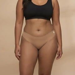 2 Pack - Beige Low-waist Seamless Underwear