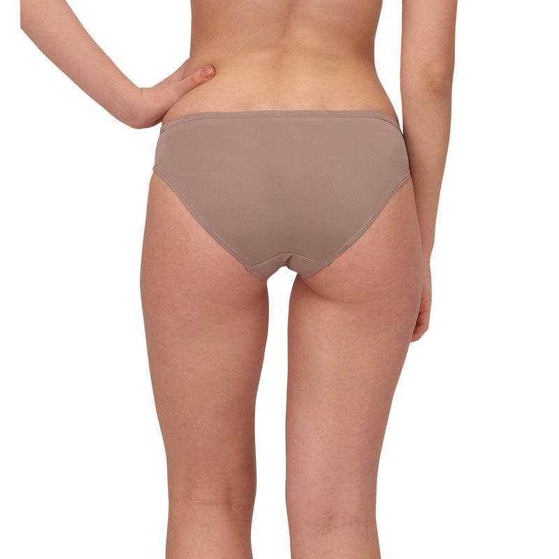 SOIE Woman - Mid Rise No VPL Medium Coverage Ultra Soft Brief - Panty -for Women