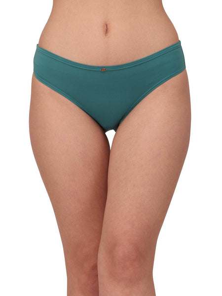 SOIE Woman - Mid Rise No VPL Medium Coverage Ultra Soft Brief - Panty -for Women