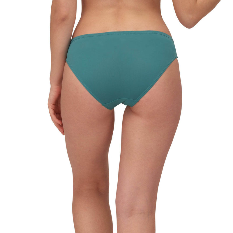 SOIE Woman - Mid Rise No VPL Medium Coverage Ultra Soft Brief - Panty -for Women
