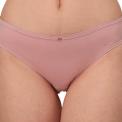 SOIE Woman - Mid Rise No VPL Medium Coverage Ultra Soft Brief - Panty -for Women