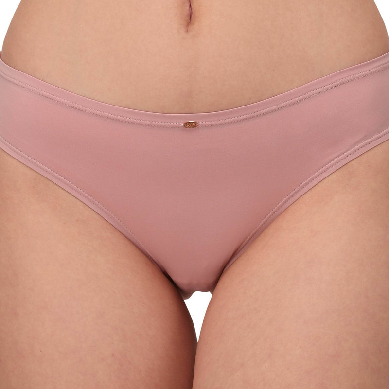 SOIE Woman - Mid Rise No VPL Medium Coverage Ultra Soft Brief - Panty -for Women