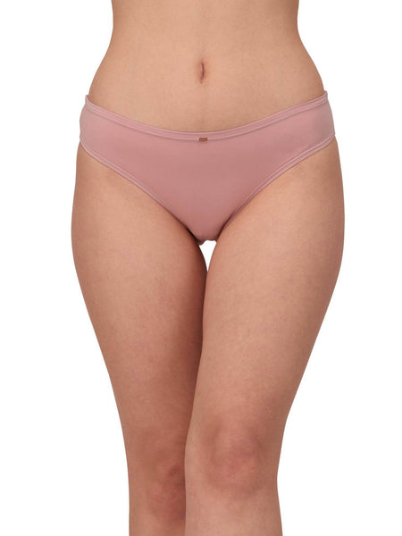 SOIE Woman - Mid Rise No VPL Medium Coverage Ultra Soft Brief - Panty -for Women