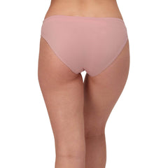SOIE Woman - Mid Rise No VPL Medium Coverage Ultra Soft Brief - Panty -for Women