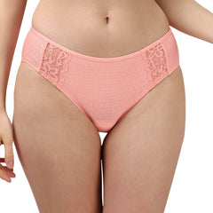 SOIE Woman - Mid Rise Full Coverage Lace Brief - Panty -for Women