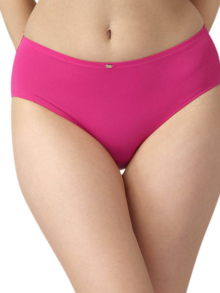 SOIE Woman - High Rise Full Coverage Brief - Panty -for Women