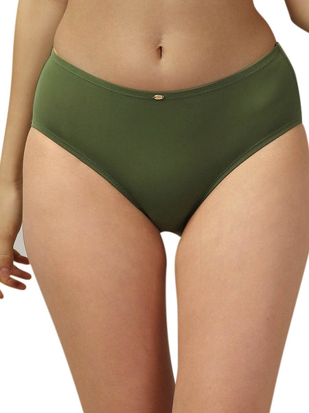 SOIE Woman - High Rise Full Coverage Brief - Panty -for Women