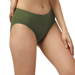 SOIE Woman - High Rise Full Coverage Brief - Panty -for Women