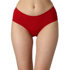 SOIE Woman - High Coverage Mid Rise Solid Cotton Brief Panty Combo (Pack of 2) - Panty -for Women