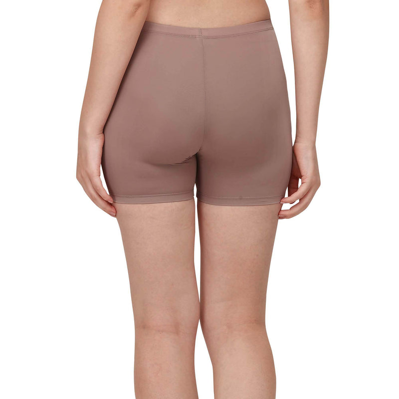 SOIE Woman - Polyamide Spandex Mid Thigh Length Cycling Shorts (PACK of 2) - -for Women