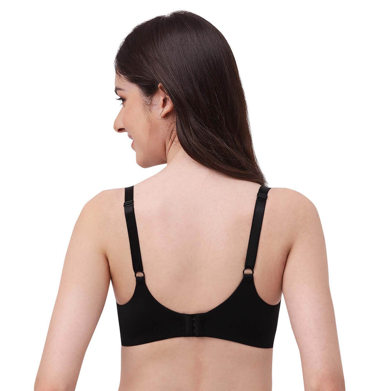 SOIE Woman - Full Coverage Padded Non Wired Ultra Soft Seamless Bra Combo - -for Women