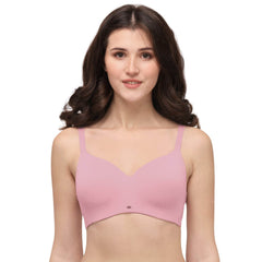 SOIE Woman - Full Coverage Padded Non Wired Ultra Soft Seamless Bra Combo - -for Women