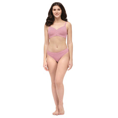 SOIE Woman - Full Coverage Padded Non Wired Ultra Soft Seamless Bra Combo - -for Women